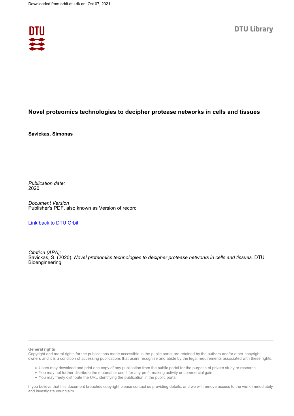 Novel Proteomics Technologies to Decipher Protease Networks in Cells and Tissues