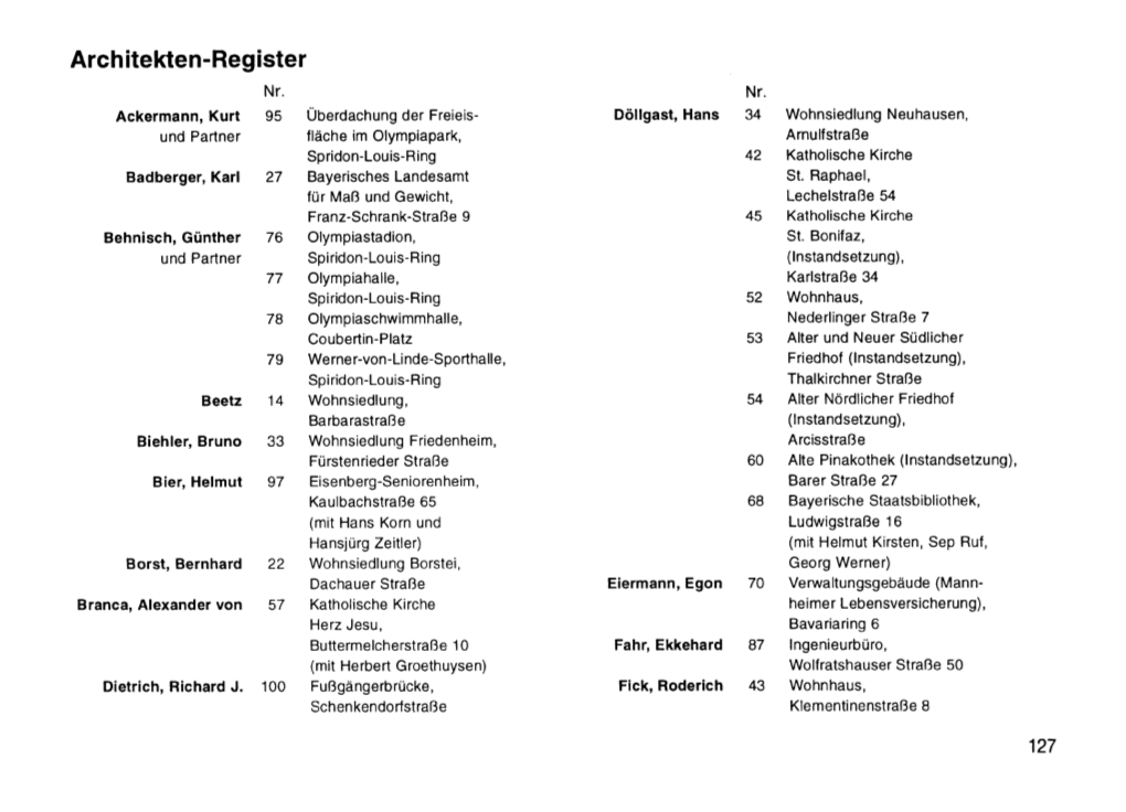 Architekten-Register Nr