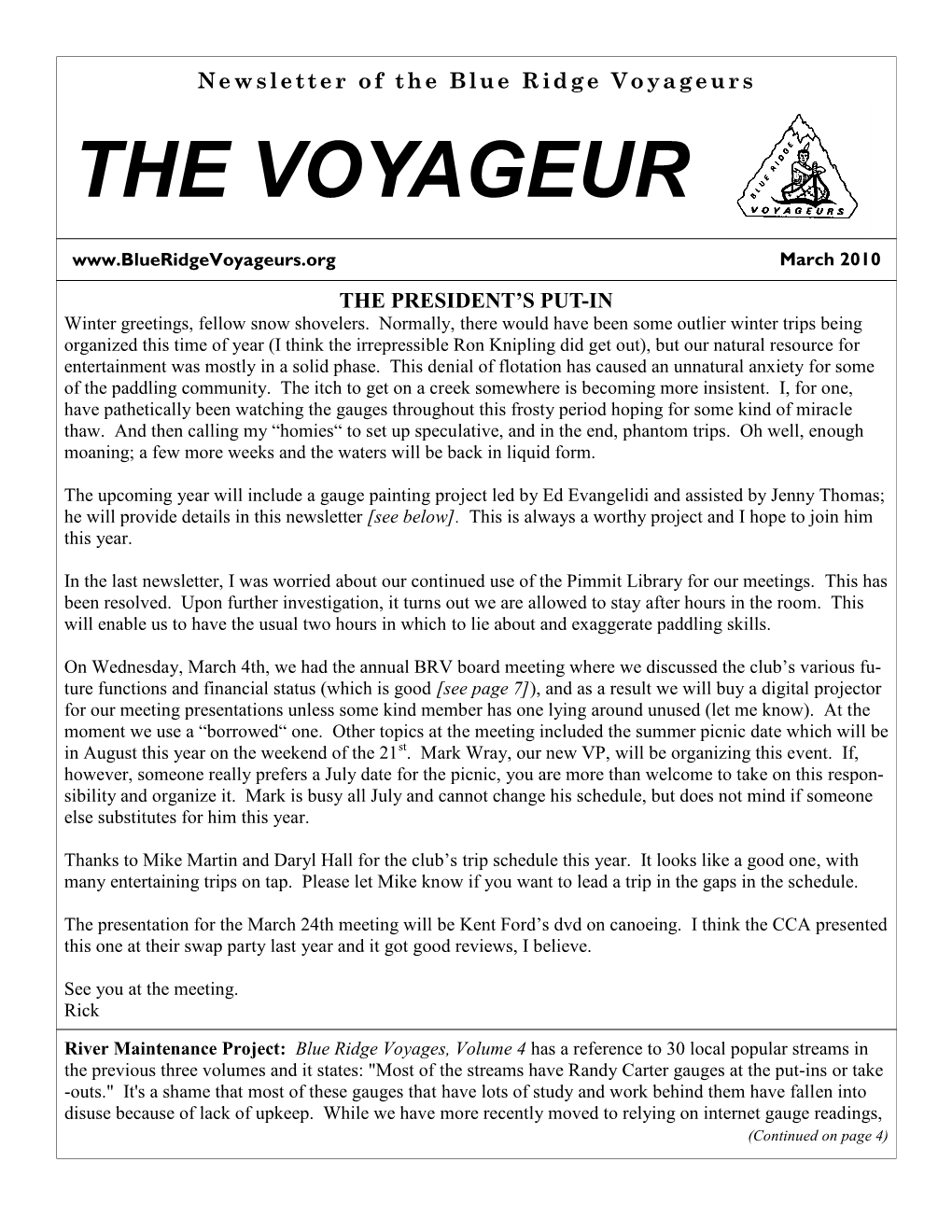 The Voyageur