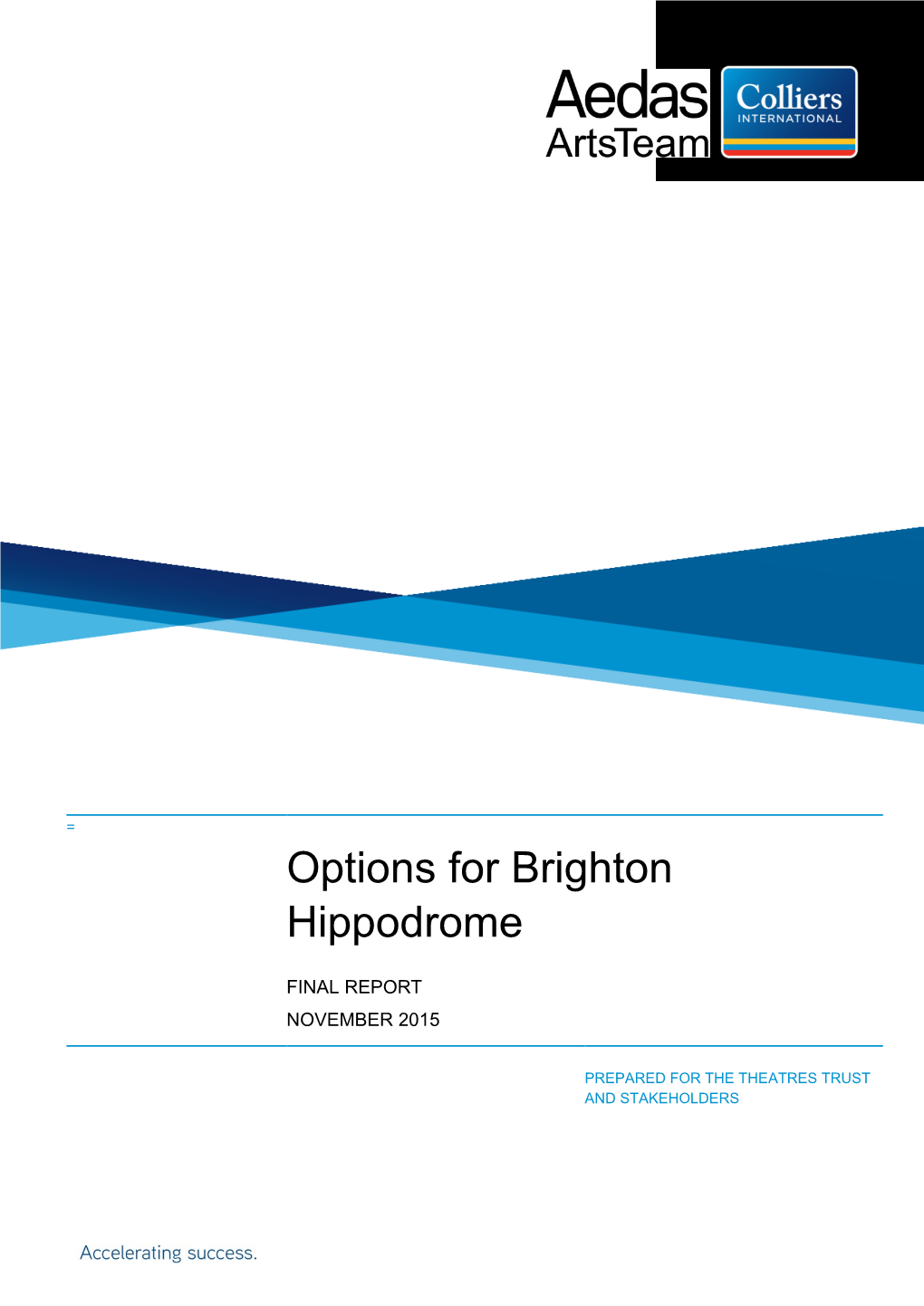 Options for Brighton Hippodrome