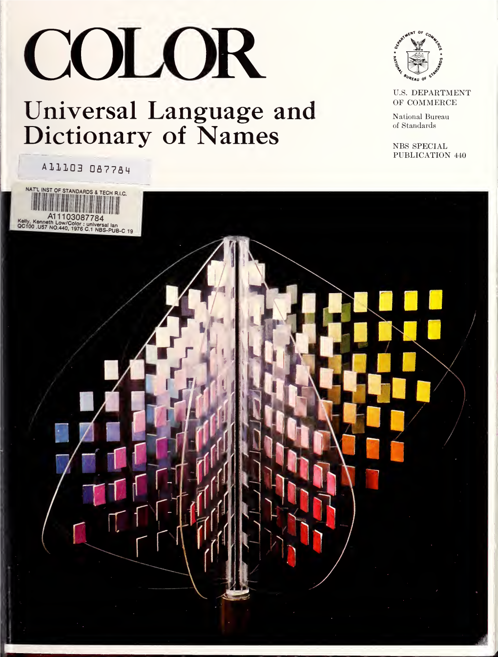 Color : Universal Language and Dictionary of Names