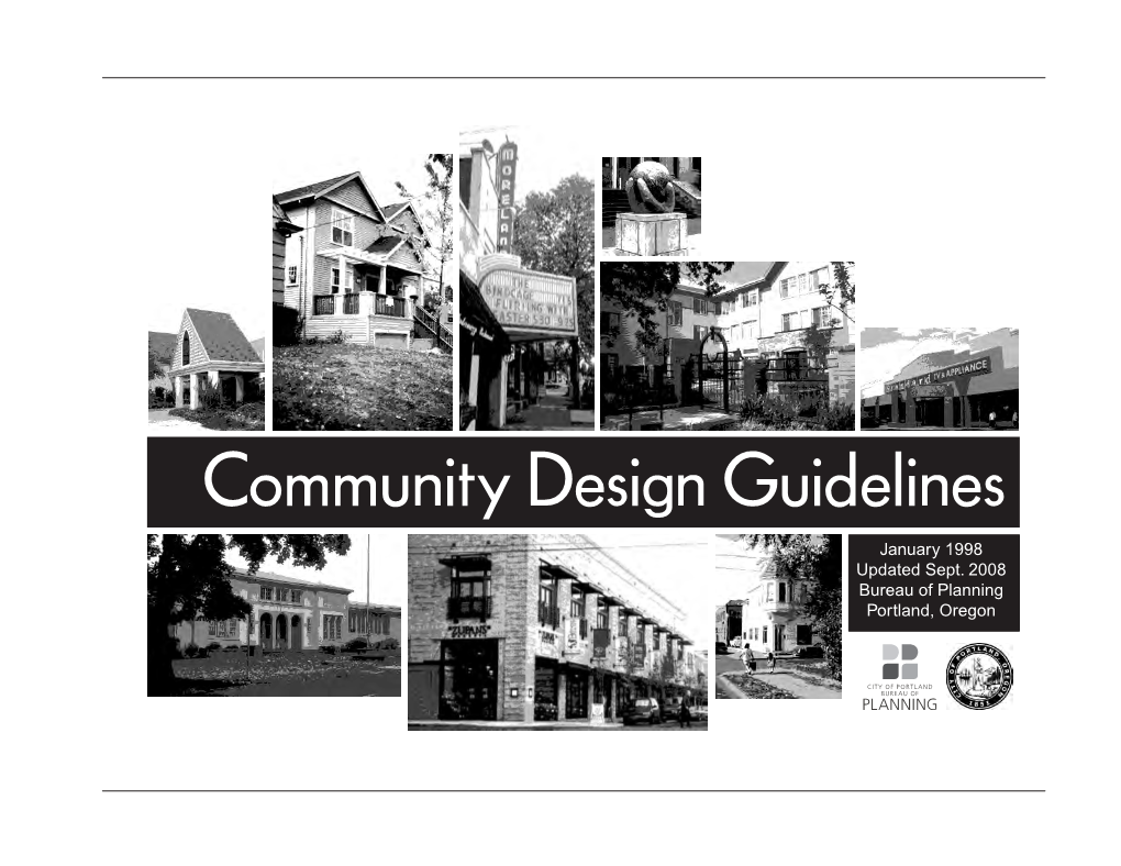 Community Design Guidelines