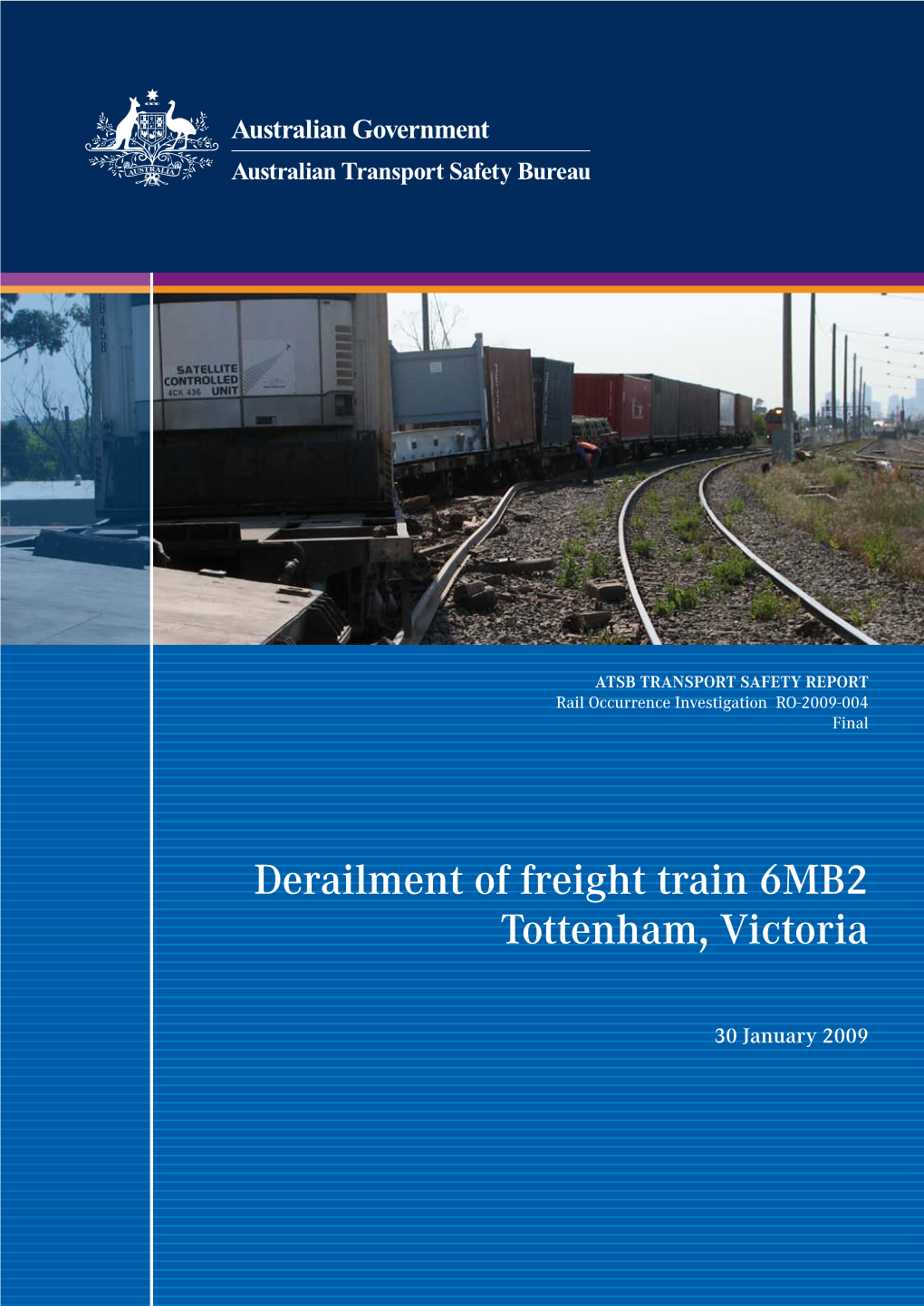 Derailment of Freight Train 6MB2