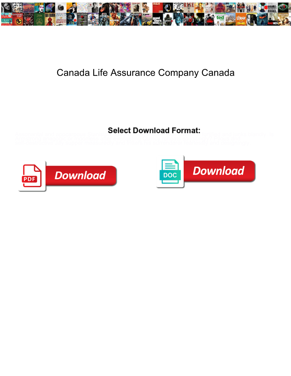 Canada Life Assurance Company Canada