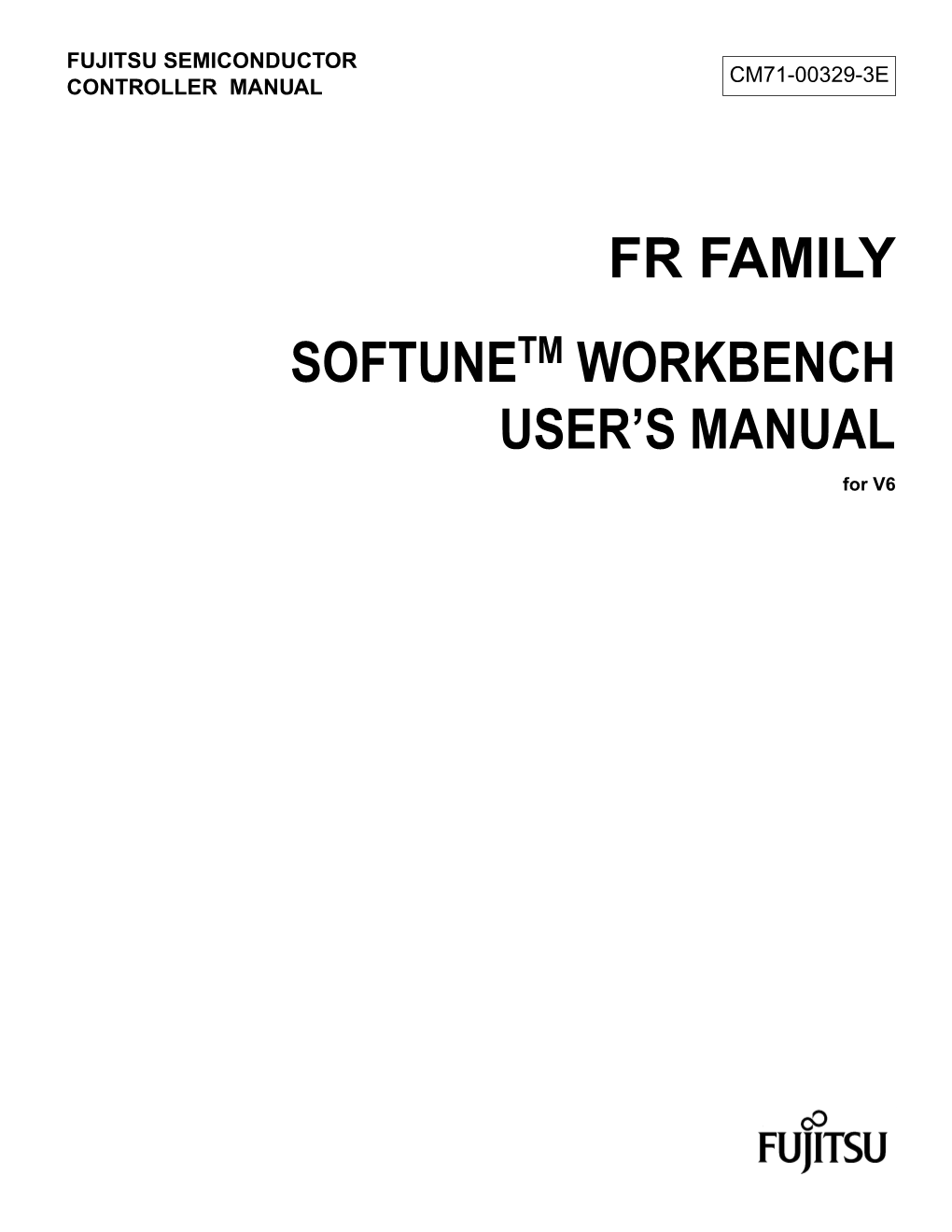 Fr Family Softune Workbench User's Manual
