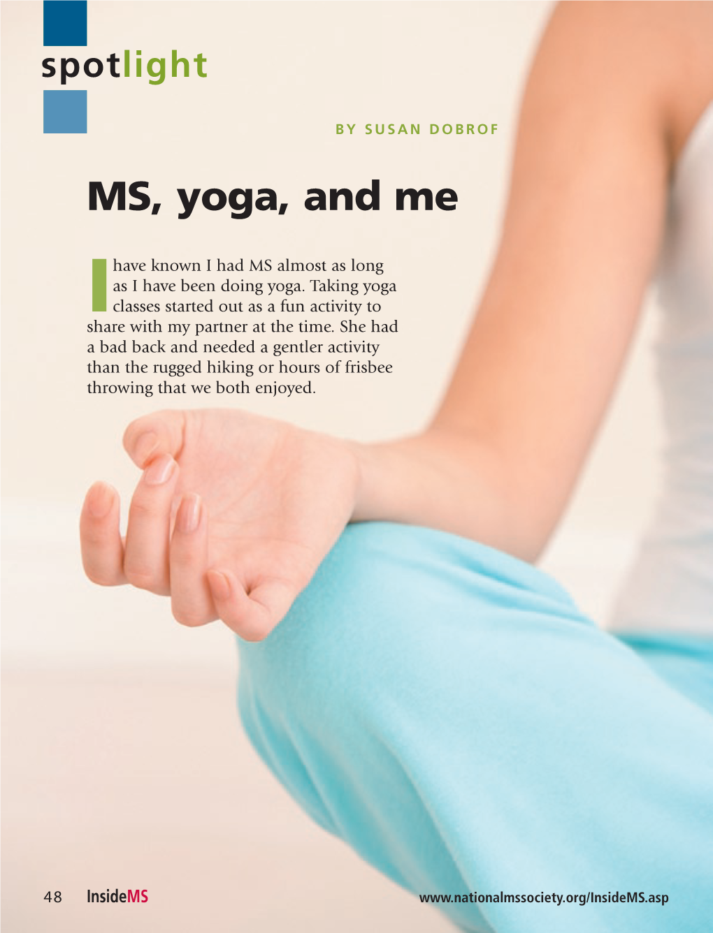 MS, Yoga, and Me