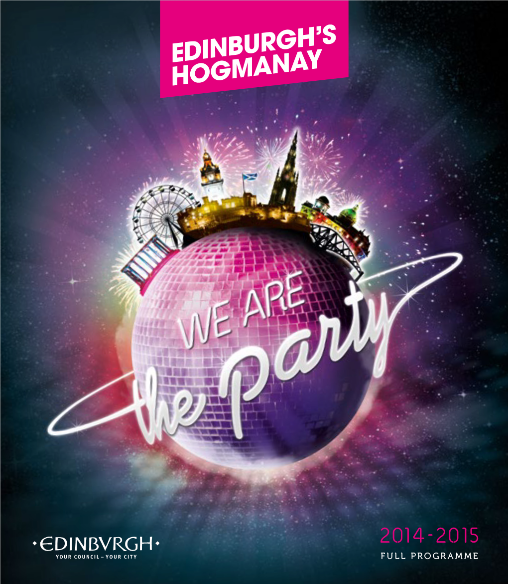 Edinburgh's Hogmanay Programme