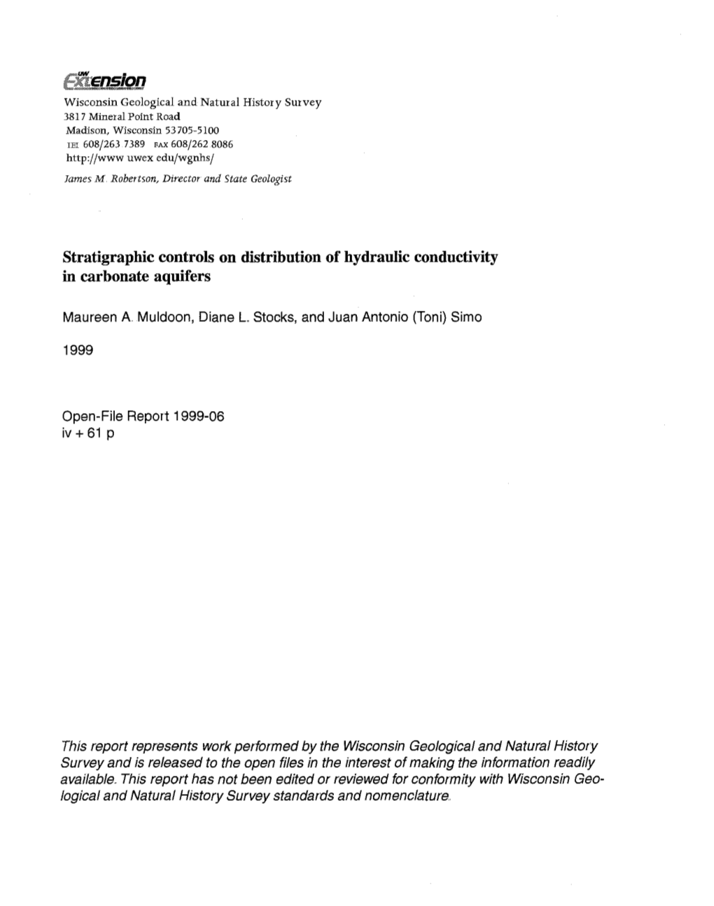 Stratigraphic Controls on Distribution of Hydraulic Conductivity in Carbonate Aquifers