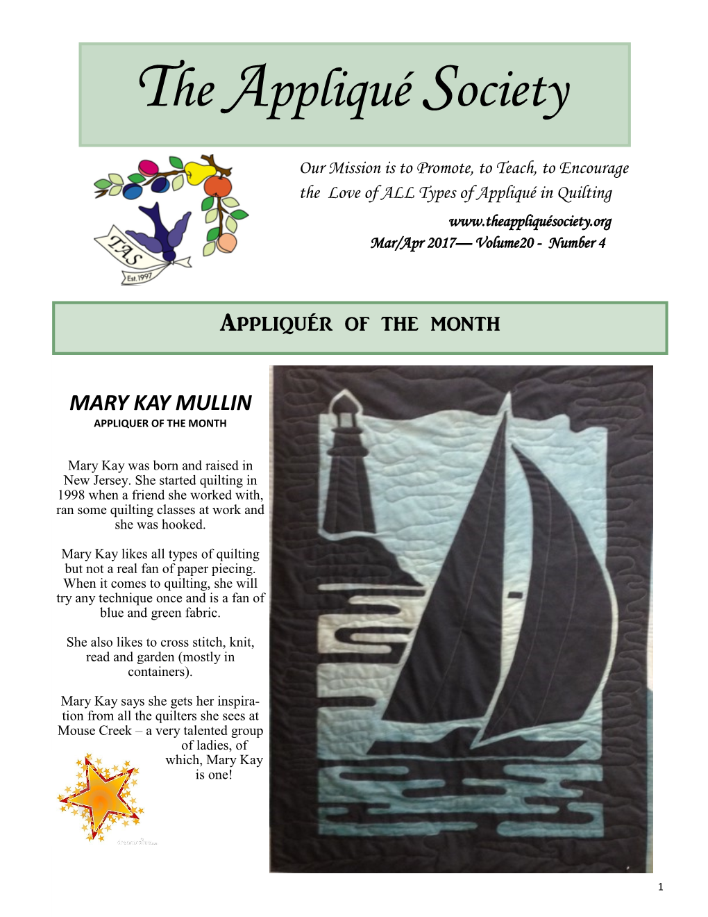 The Appliqué Society