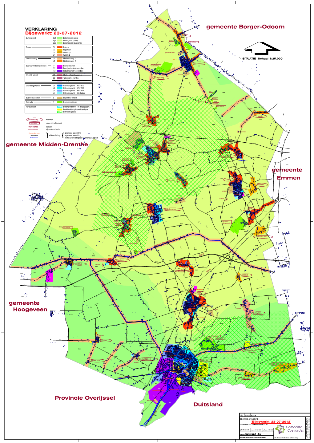 Gemeente Midden-Drenthe Gemeente Gemeente Provincie Overijssel Duitsland Hoogeveen Gemeente Borger-Odoorn Emmen