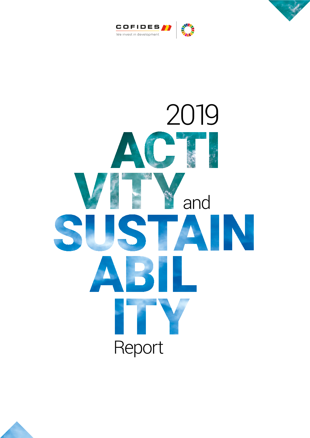 Activity and Sustainability Report 2019 COFIDES