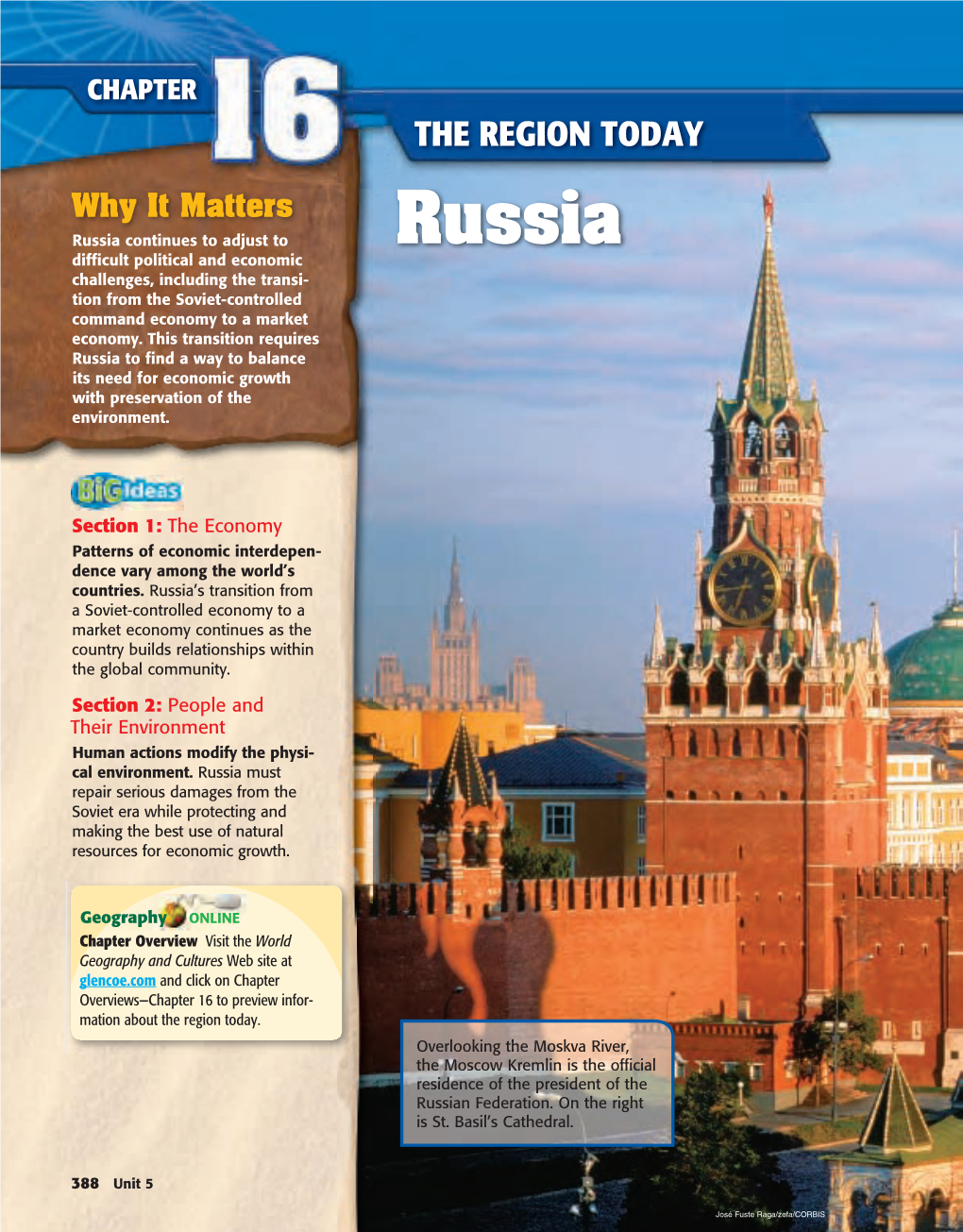 Chapter 16: the Region Today: Russia