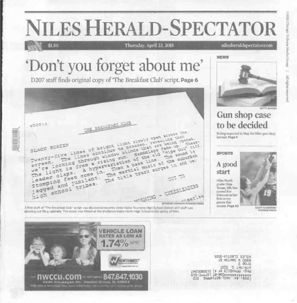 NILES HERALD-SPECTATOR F