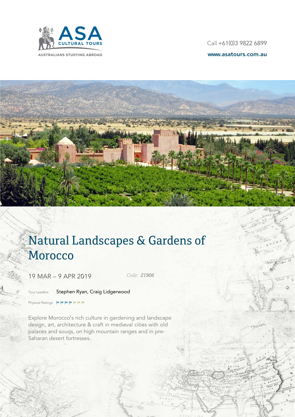 Natural Landscapes & Gardens of Morocco