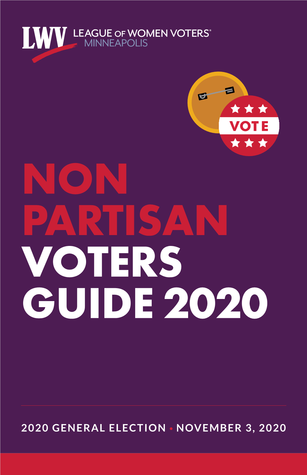 Non Partisan Voters Guide 2020