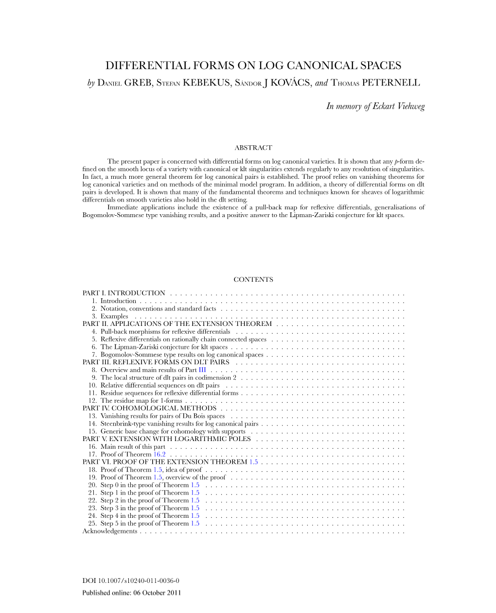 Differential Forms on Log Canonical Spaces