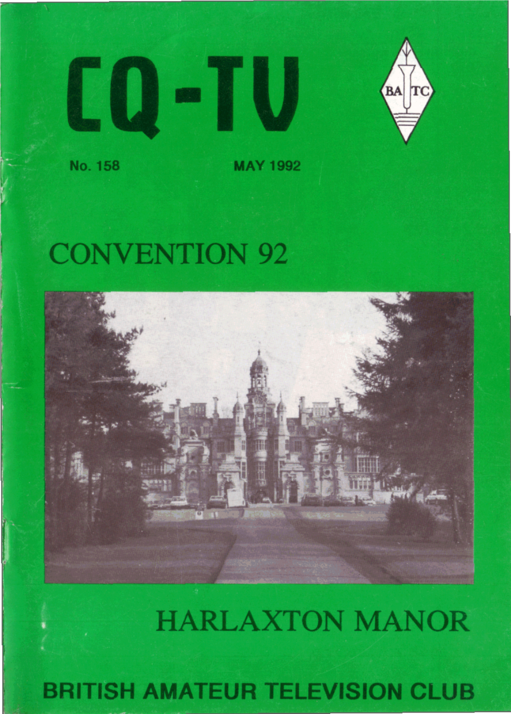 CQ-TV Is Produced on an ATARI MEGA ST4 Computer System, Using the PROTEXT Word Processing Package and the TIMEWORKS Desktop Publishing Package