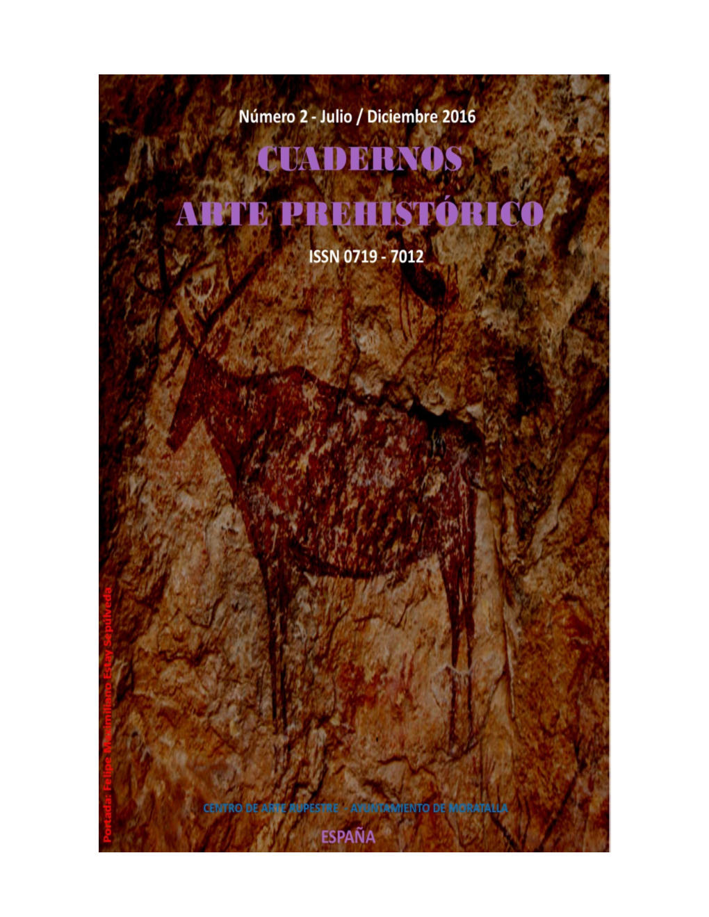 Cuadernos De Arte Prehistorico