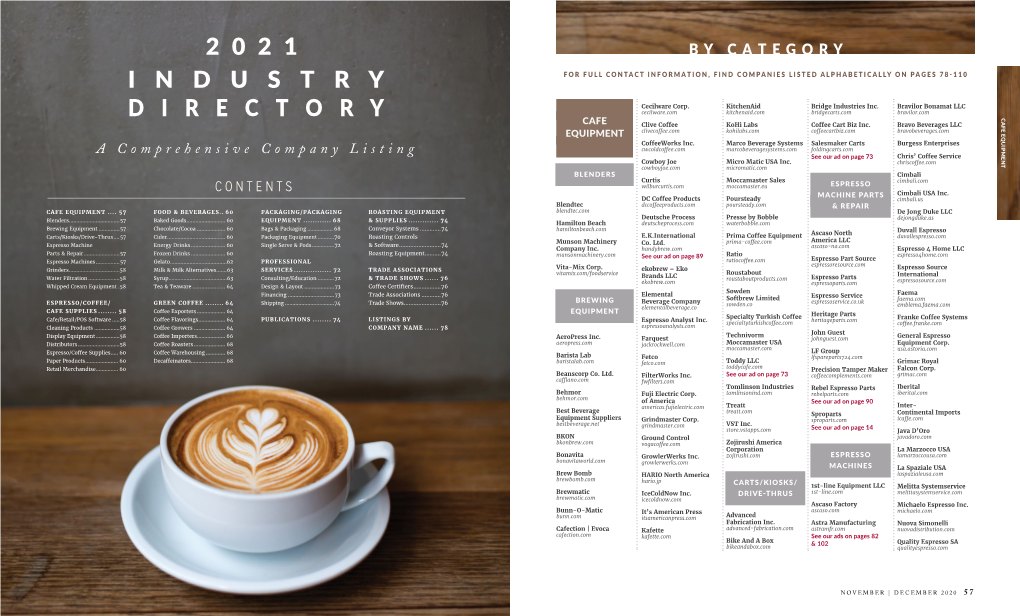 Industry Directory • by Category