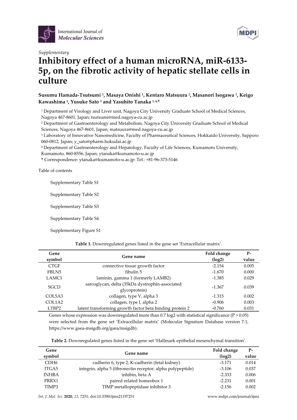 5P, on the Fibrotic Activity of Hepatic Stellate Cells in Culture