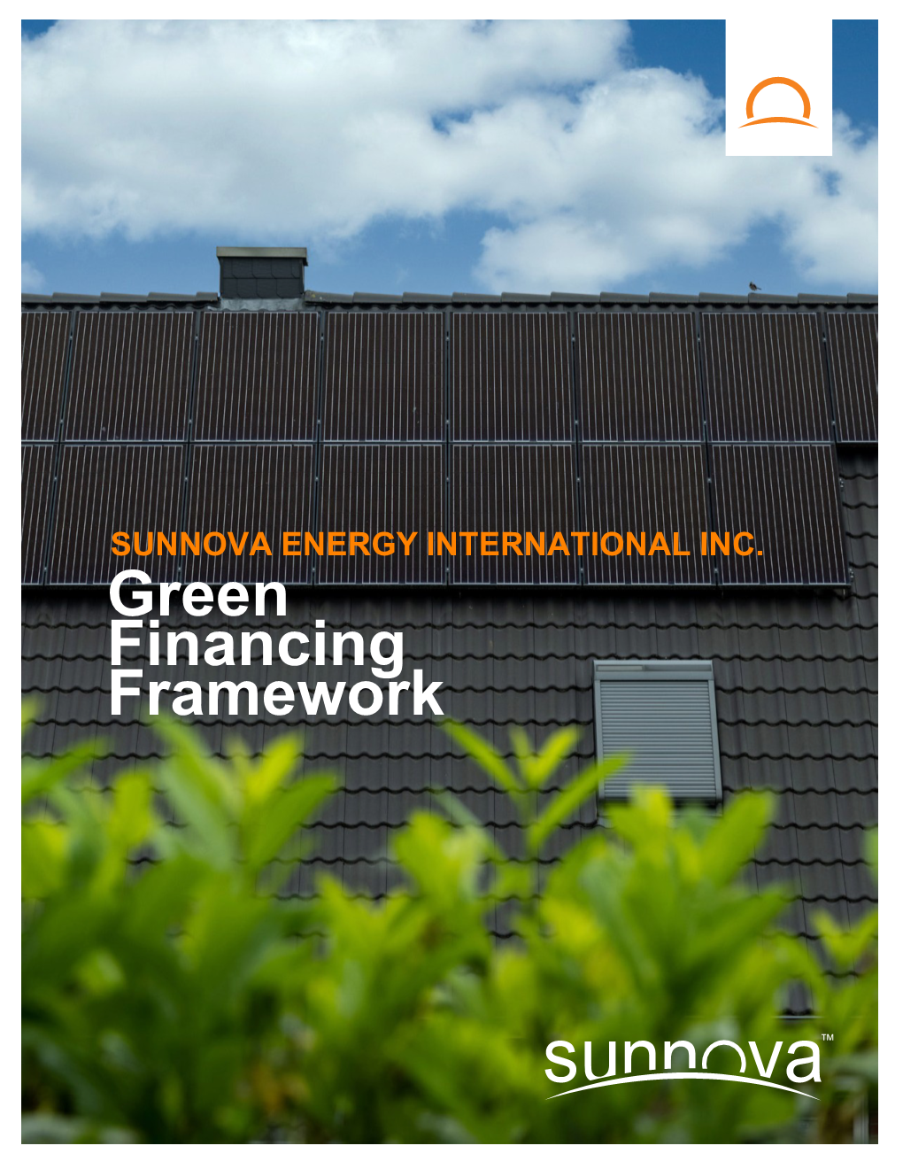 Green Financing Framework