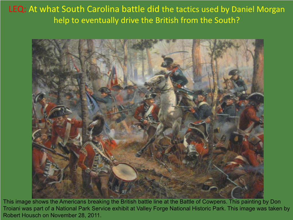 Download the American Revolution Southern Battles Basics