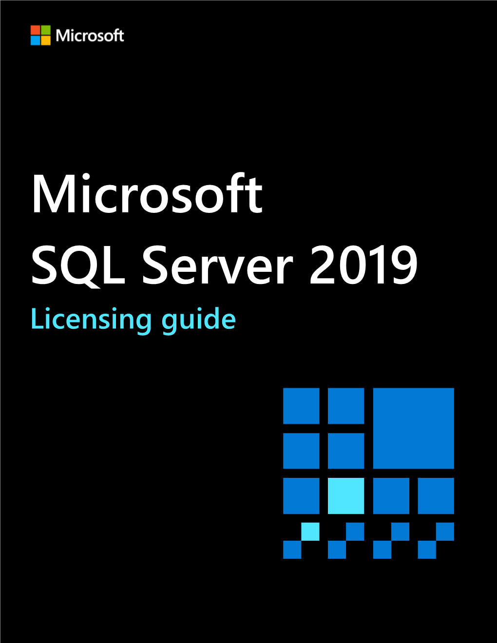 Microsoft SQL Server 2019 Licensing Guide