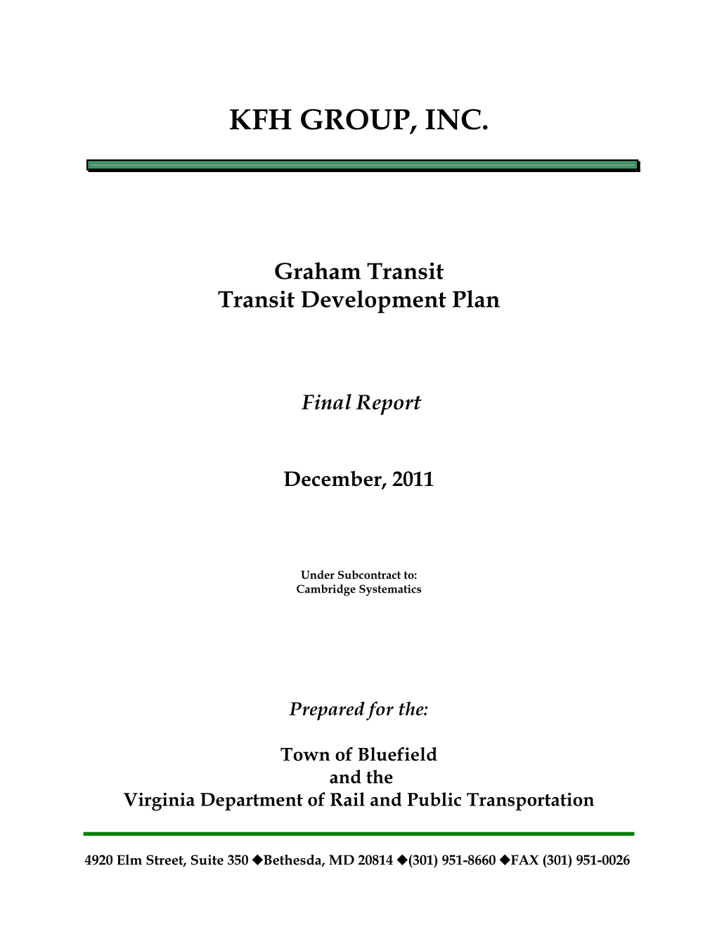 Kfh Group, Inc