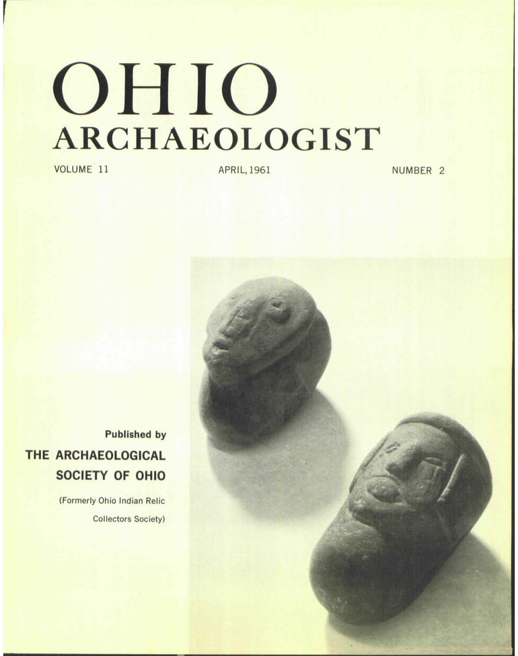 Archaeologist Volume 11 April, 1961 Number 2