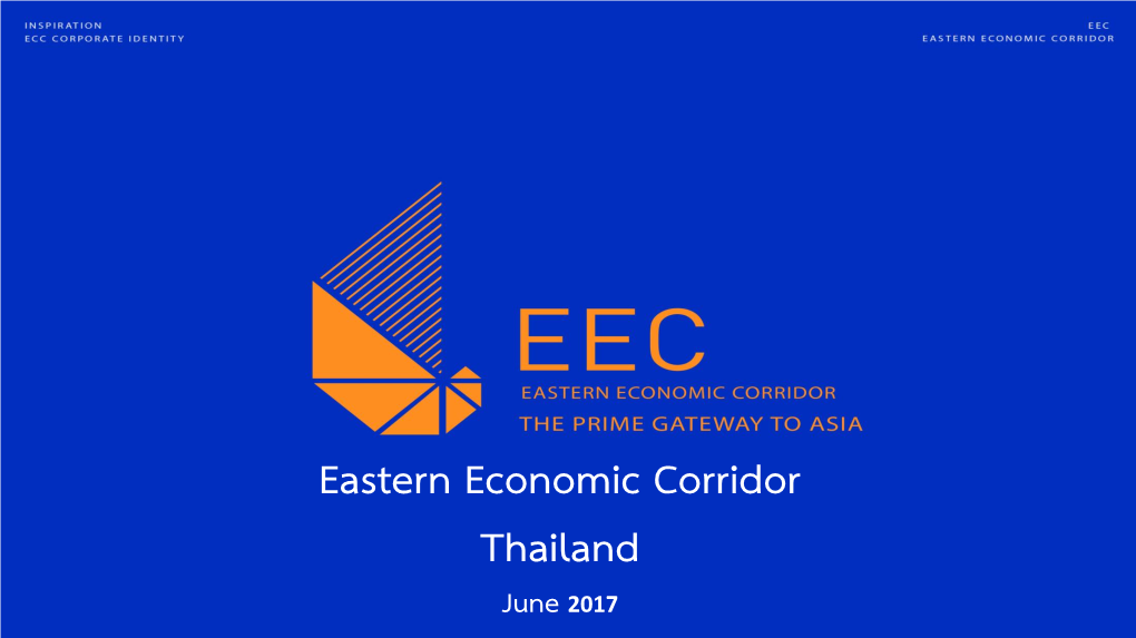 Eastern Economic Corridor (EEC) Development