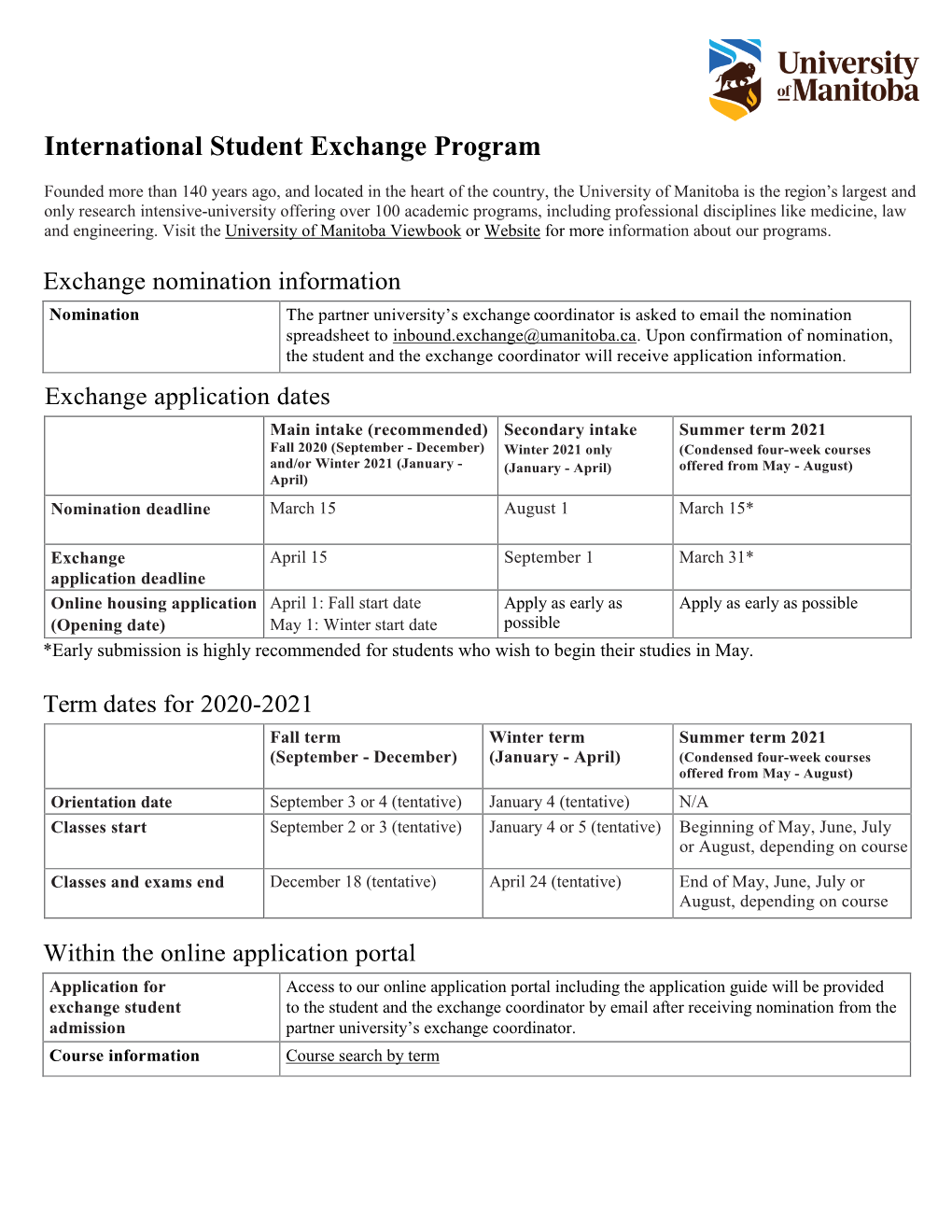 2020-21 Exchange Partner Info Sheet