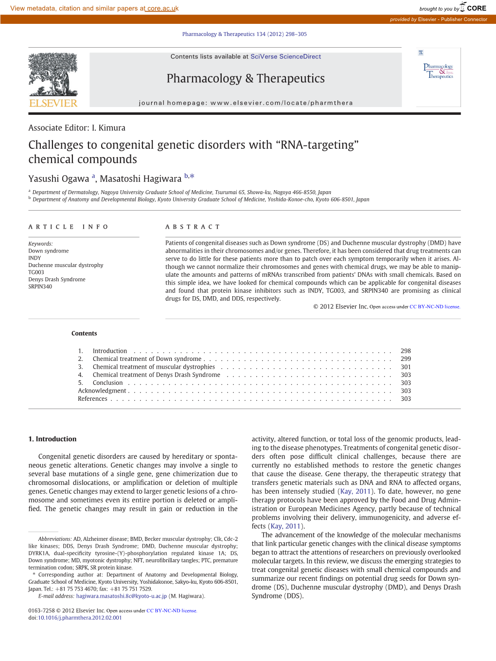 Challenges to Congenital Genetic Disorders with “RNA-Targeting” Chemical Compounds