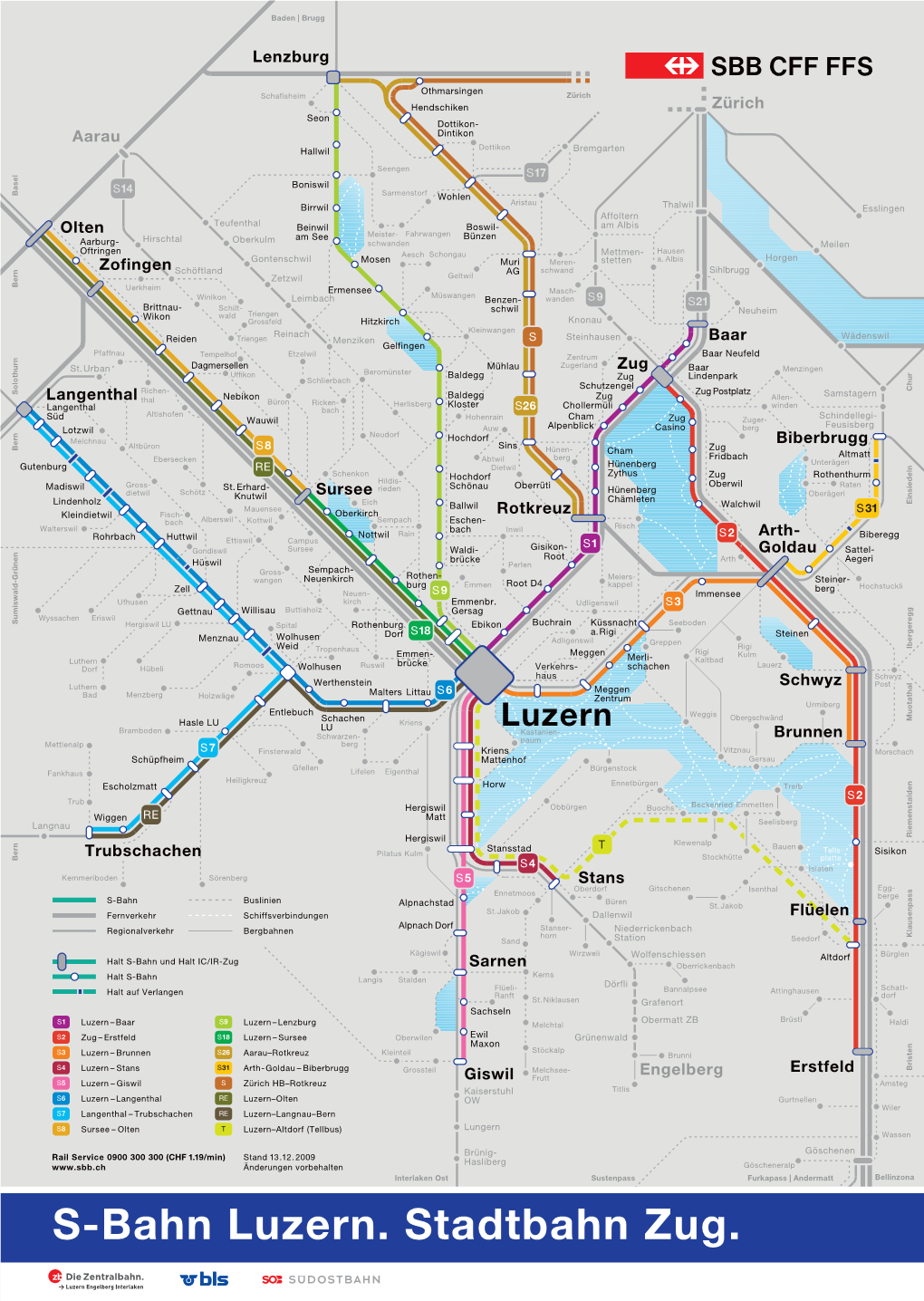 S-Bahn Luzern. Stadtbahn Zug