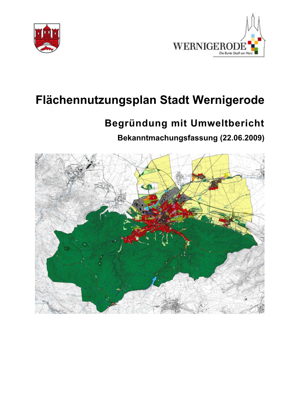 Flächennutzungsplan Stadt Wernigerode