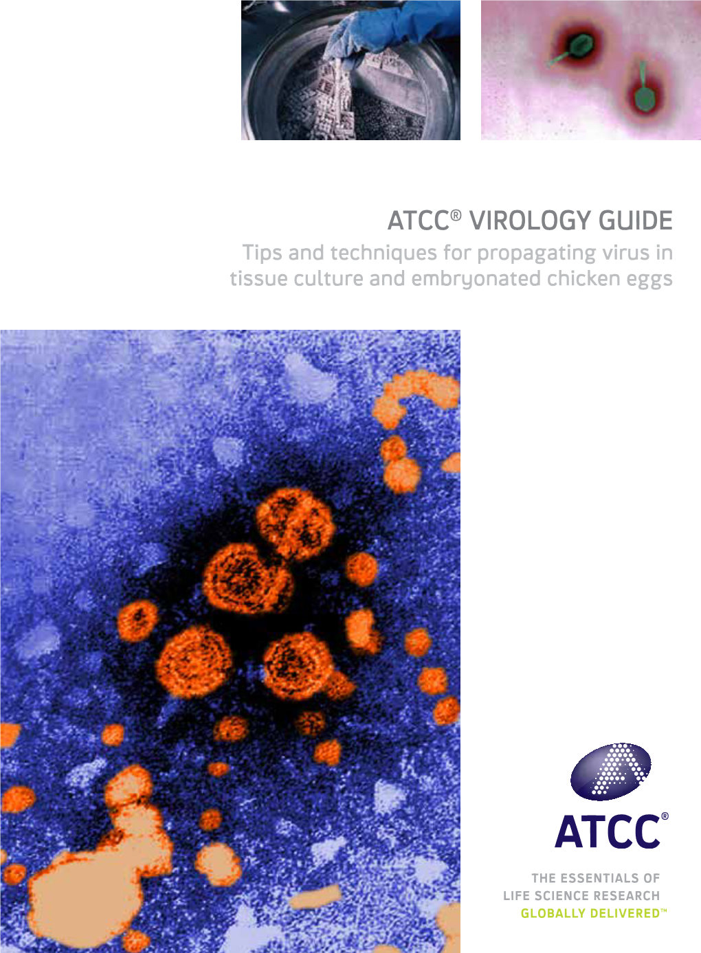 ATCC® VIROLOGY GUIDE Tips and Techniques for Propagating Virus in Tissue Culture and Embryonated Chicken Eggs