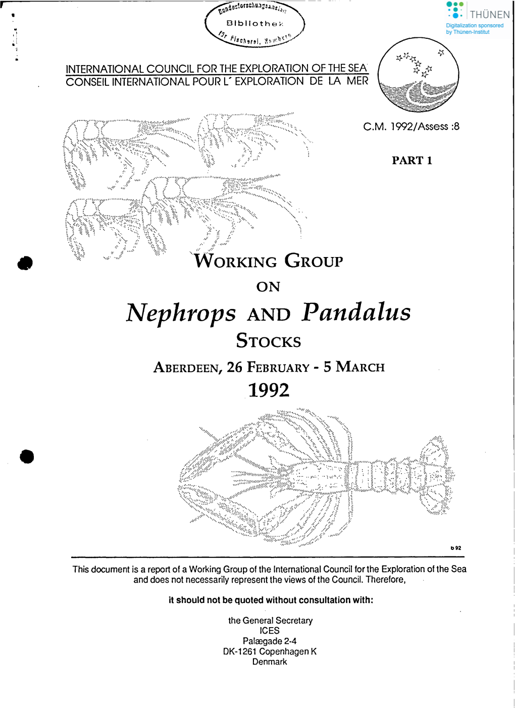 Nephrops and Pandalus STOCKS