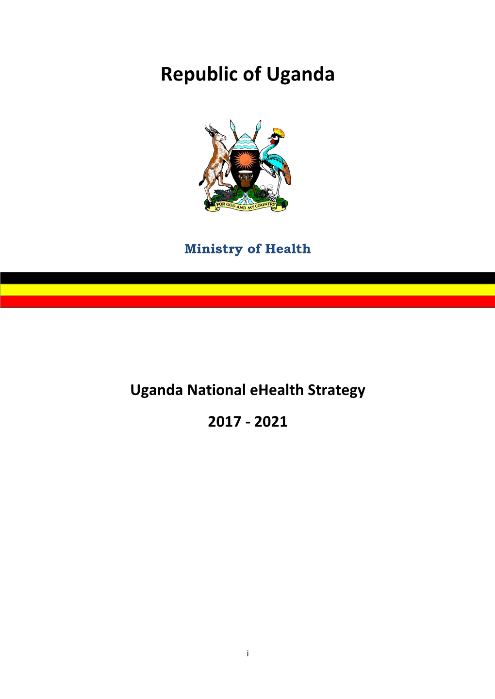Uganda National Ehealth Strategy 2017–2021