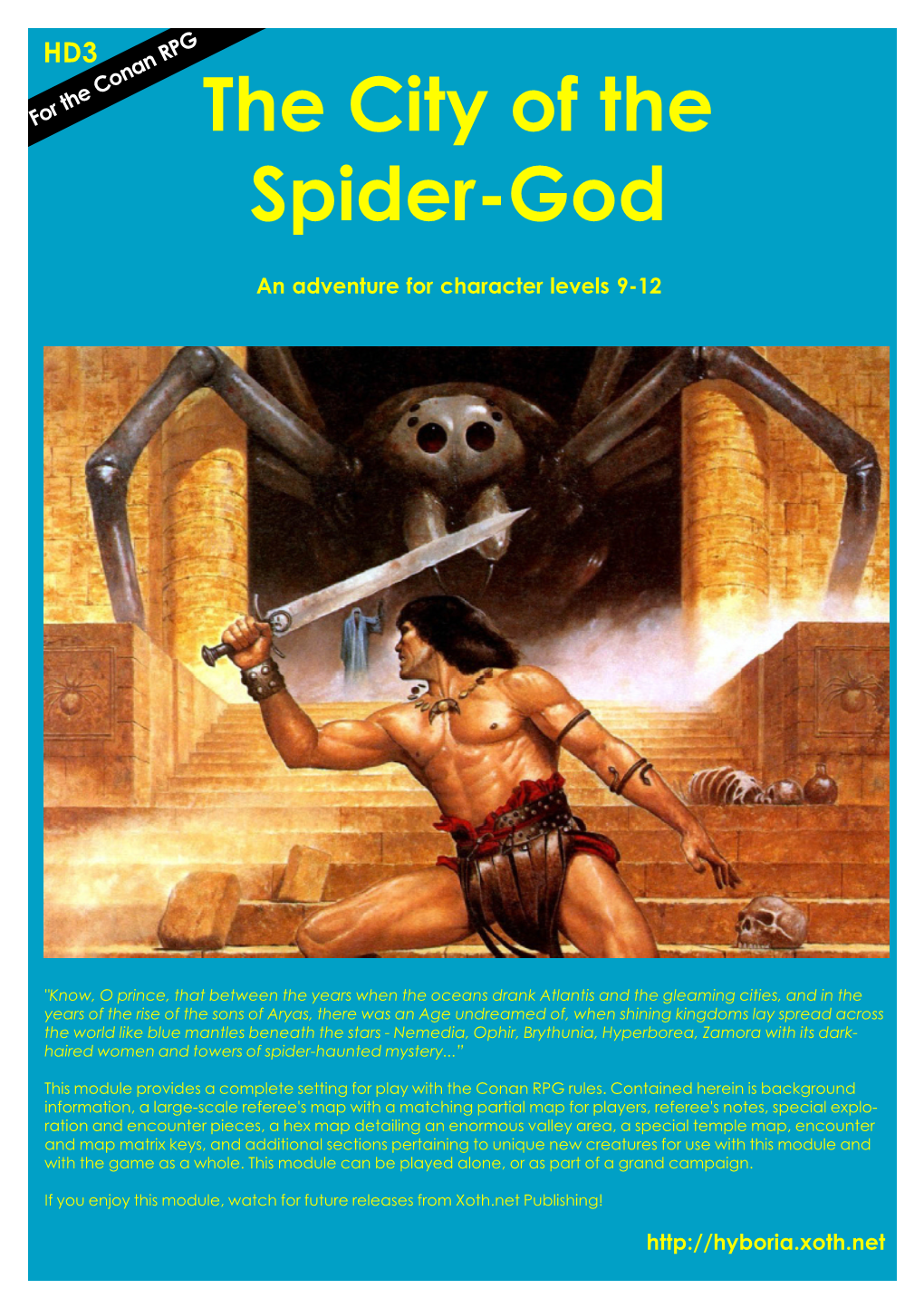 HD3 the City of the Spider-God
