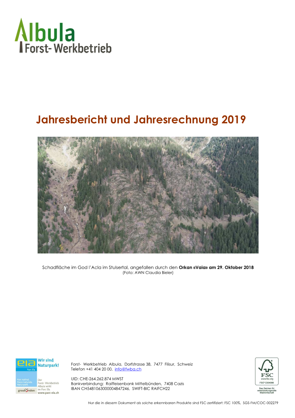 Jahresbericht 2019 Stand 2020.05.29 Definitiv