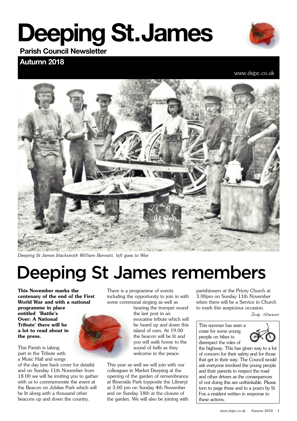 Deeping St James Remembers