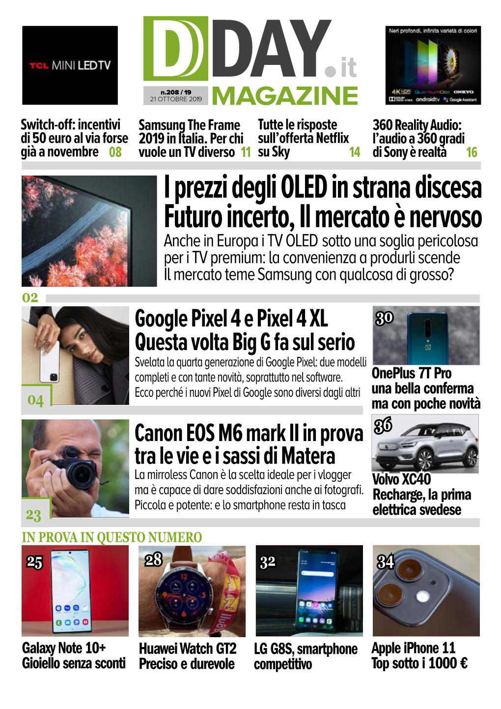 I Prezzi Degli OLED in Strana Discesa Futuro Incerto, Il Mercato È Nervoso