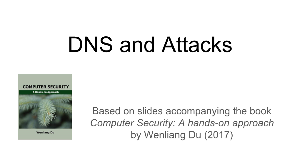 DNS and Attacks