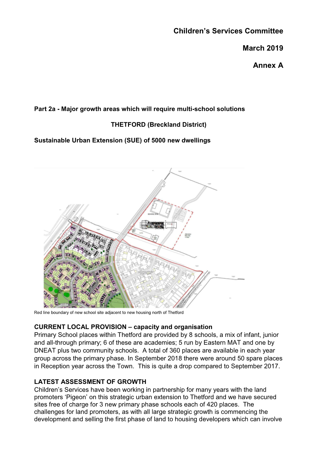 School Place Planning