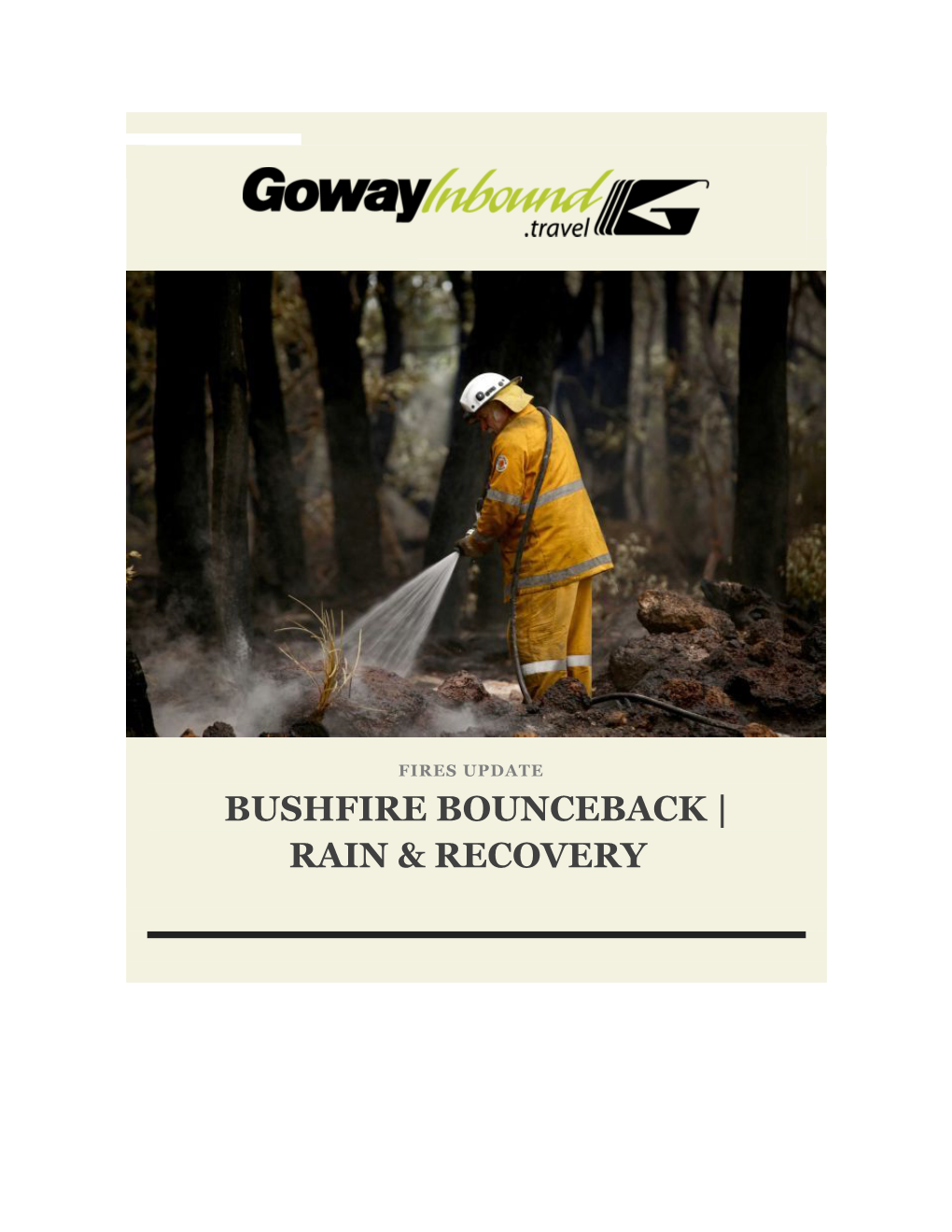 Bushfire Bounceback | Rain & Recovery