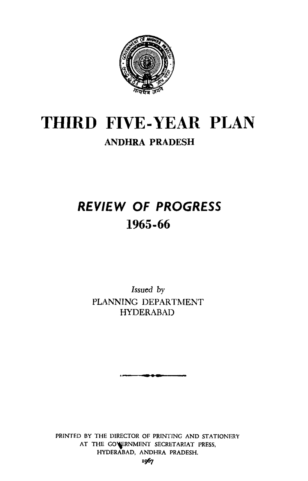 Review of Progress 1965-66