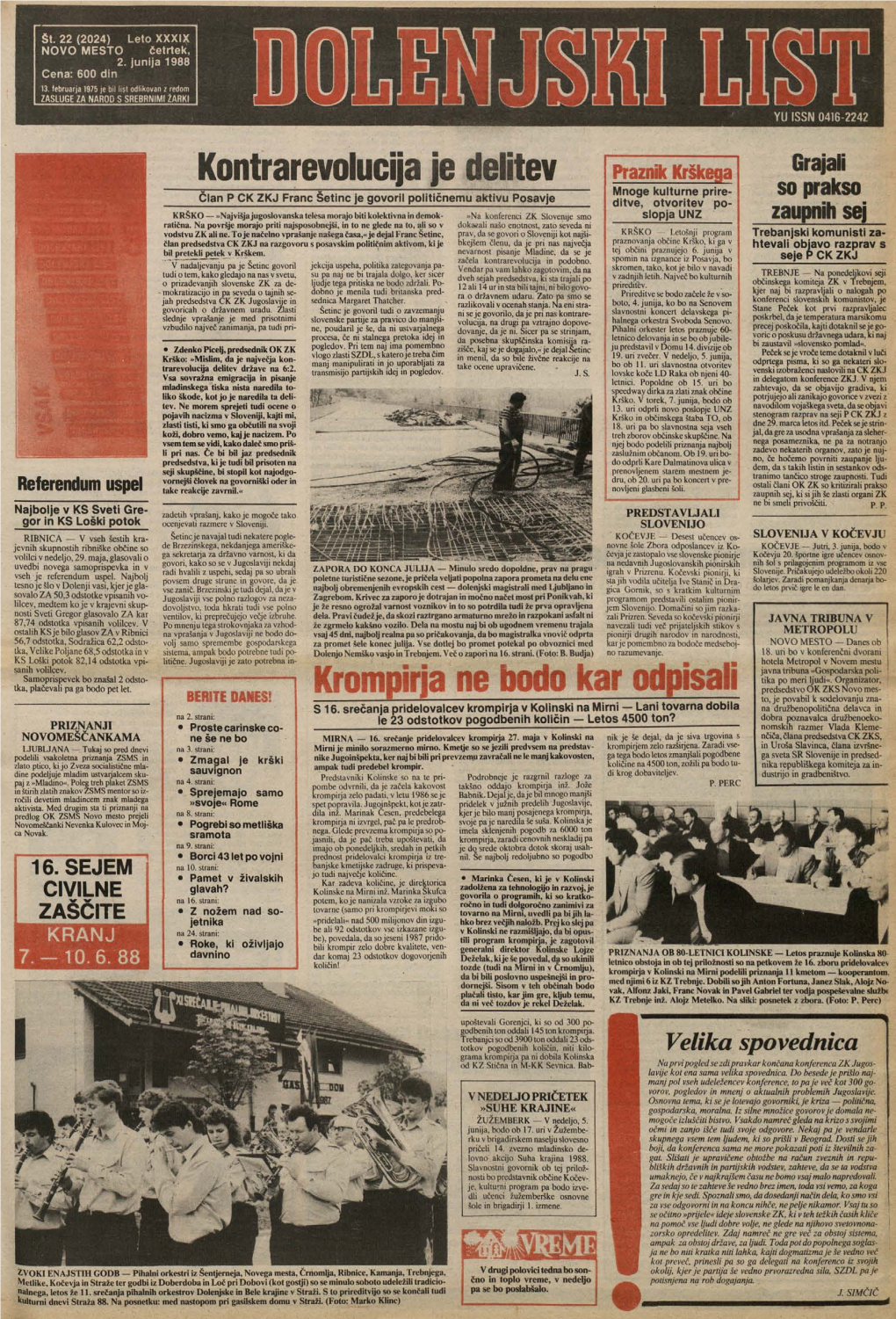 2. Junij 1988 (Št. 2024)