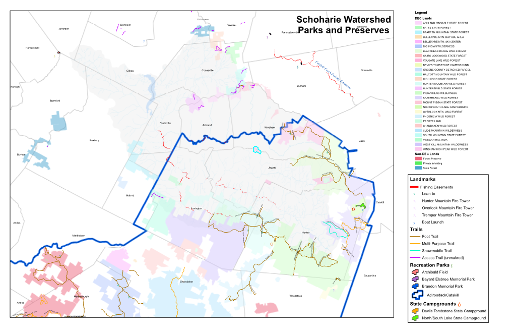 Schoharie Watershed Parks and Preserves