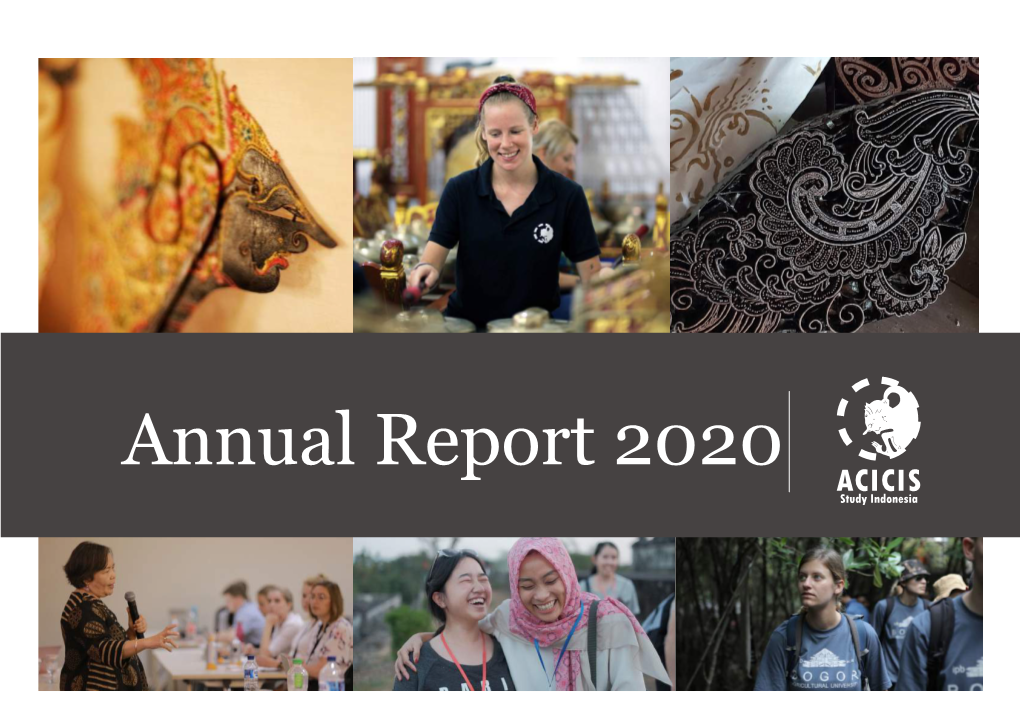 ACICIS Study Indonesia Annual Report 2020