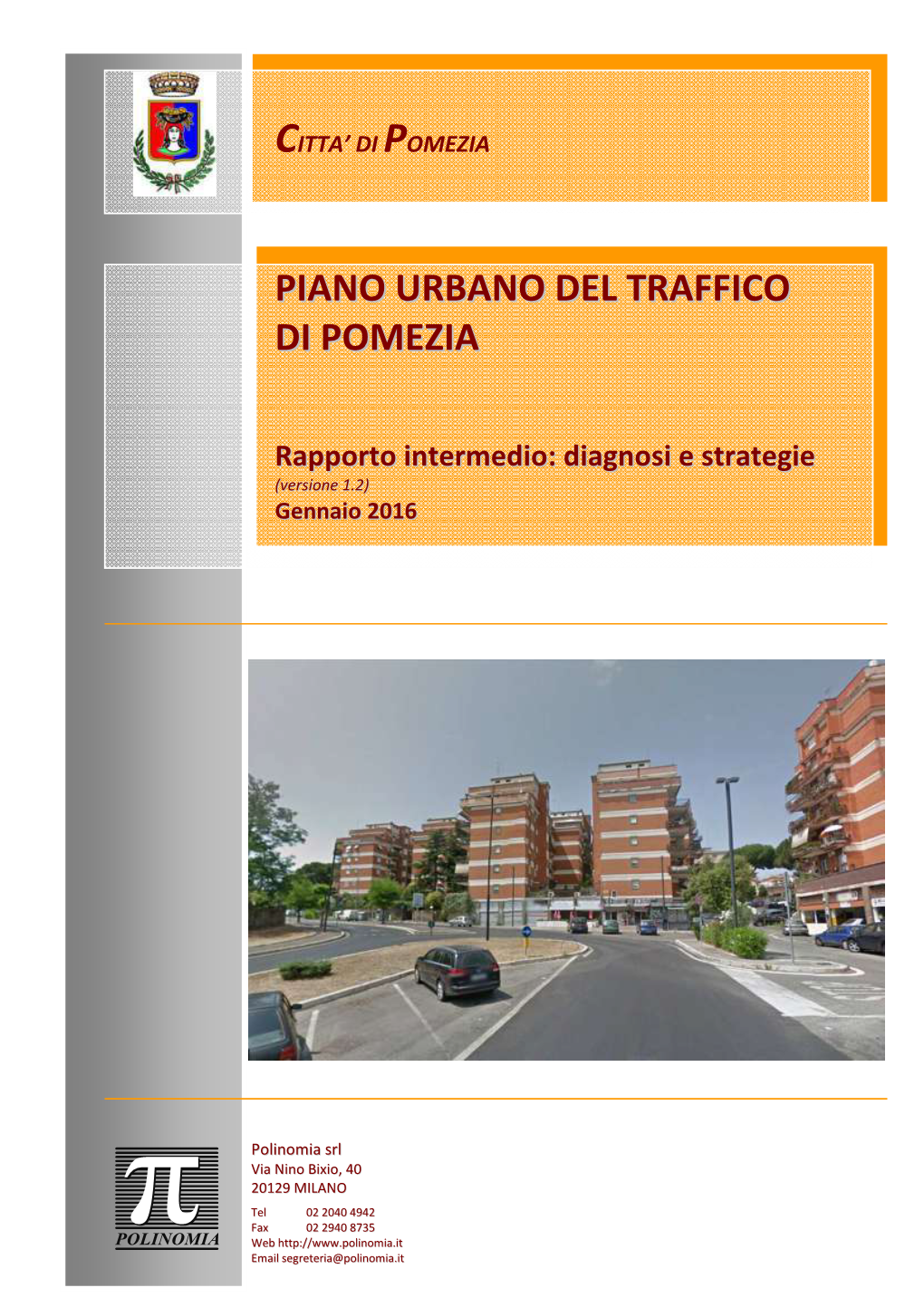 Piano Urbano Del Traffico Di Pomezia