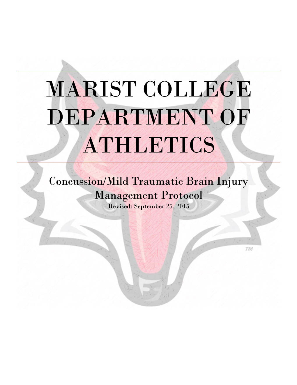 Marist College Department of Athletics